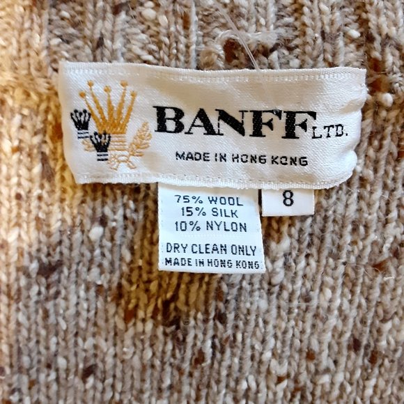 Beautiful Wool Cardigan by Banff Ltd. - Picture 9 of 9